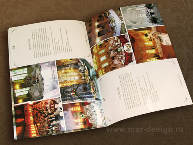Дизайн брошюры для ресторана. Дизайн каталогов для кафе и ресторанов